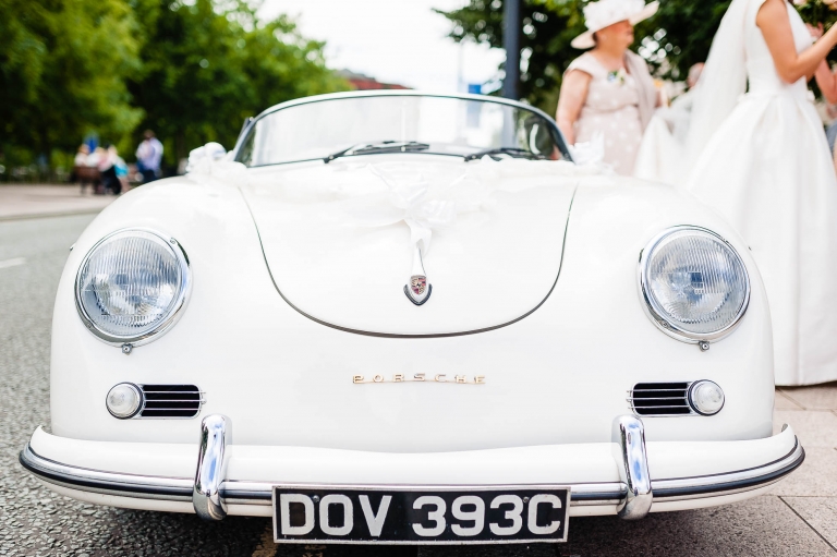 Porsche 356 wedding car